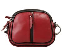 Cluty Umhängetasche echt Leder Damen | Made in Italy | kleine Abendtasche | elegante Partytasche mit 3 Fächern | 020402