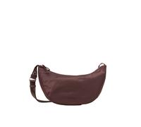Umhängetasche, Damen, Gr. B/H/T: 40cm x 19cm x 12cm, aubergine, Polyamid, MARC O'POLO ACCESSORIES, unifarben, Taschen Umhängetasche, Schultertasche, Damen Handtasche, Henkeltasche, Hobo (26881409-0)