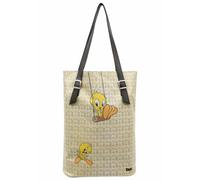 Umhängetasche DOGO "Tall Bag Damen Schultertasche Koala Hug Damen Schultertasche", Damen, Gr. B/H/T: 40cm x 34cm x 10cm onesize, gelb, Taschen Umhängetasche, Handgefertigt (71156221-0) gelb