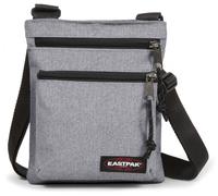 Umhängetasche EASTPAK "RUSHER, Sunday Grey", Damen, Gr. B/H/T: 18cm x 23cm x 2cm, grau (hellgrau), Polyamid, Polyester, unifarben, Taschen Umhängetasche, Crossbody Bag, Mini Messenger Bag (69951828-0)