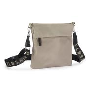 Umhängetasche ELBSAND "Schultertasche", Damen, Gr. B/H/T: 23cm x 25cm x 4cm, beige (sand), Stoff, Textil, clean, unifarben, Taschen Umhängetasche, Minibag, Handtasche, Crossbody Bag VEGAN (64572837-0)