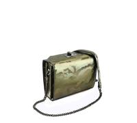 Umhängetasche "Florida", Damen, Gr. B/H/T: 18cm x 15cm x 5cm onesize, grün, Lederimitat, COLLEZIONE ALESSANDRO, Taschen Umhängetasche, mit drei separaten Innenfächern (35637010-0) grün