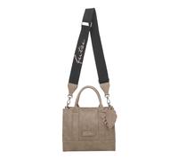 Fritzi aus Preußen Henkeltasche Eco Square – vegan und recycelt – Braun 9×21×26 cm Damen