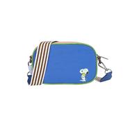 Umhängetasche FRITZI AUS PREUSSEN "PeanutsTM x fritzi Easy Go", Damen, Gr. B/H/T: 7,5cm x 12cm x 19,5cm onesize, blau (little hug), 100% Polyamid, gemustert, Taschen Umhängetasche, mit Peanuts-Motiv (