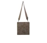 Umhängetasche FRITZI AUS PREUSSEN "Ronja Cross", Damen, Gr. B/H/T: 3cm x 15cm x 29cm, braun, Lederimitat, unifarben, Taschen Umhängetasche, mit verschiedenen Tragefunktionen (38756155-0) braun