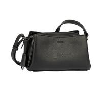 Umhängetasche GABOR "Kalilla", Damen, Gr. B/H/T: 25cm x 14cm x 8cm, schwarz, Polyurethan, clean, gepflegt, geprägtes Muster, unifarben, Taschen Umhängetasche, praktisches 3-Kammer-System für Ordnung u