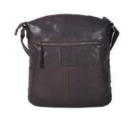 Umhängetasche HARBOUR 2ND "Aurora", Damen, Gr. B/H/T: 26cm x 32cm x 6cm, braun, Rindsleder, Taschen Umhängetasche (55705423-0) braun