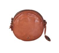 Umhängetasche HARBOUR 2ND "Halima", Damen, Gr. B/H/T: 20cm x 20cm x 6cm, braun (cognac), Rindsleder, Taschen Umhängetasche, Rindleder (29459165-0) cognac