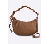 Umhängetasche HEINE, Damen, Gr. B/H/T: 33cm x 26cm x 11cm, rotbraun, Viskosemischung, unifarben, Taschen Umhängetasche (50545842-0) rotbraun