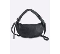 Umhängetasche HEINE, Damen, Gr. B/H/T: 36cm x 20cm x 5cm, marine, Viskosemischung, unifarben, Taschen Umhängetasche (34457822-0) marine