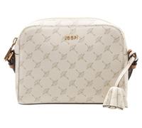 Umhängetasche JOOP "cortina 1.0 cloe shoulderbag shz", Damen, Gr. B/H/T: 21cm x 15cm x 6cm, weiß, Lederimitat, bedruckt, Taschen Umhängetasche, Handtasche Damen Tasche Damen Schultertasche (39913547-0