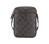 Umhängetasche JOOP "cortina piazza rafael shoulderbag xsvz", Damen, Gr. B/H/T: 13,5cm x 18,5cm x 5cm, braun, Lederimitat, Taschen Umhängetasche, Männer Schuhtertasche im praktischem Format, perfekt fü