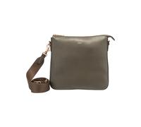 Umhängetasche JOOP "sofisticato 1.0 jasmina shoulderbag mvz", Damen, Gr. B/H/T: 27cm x 25cm x 6cm, burnt olive, Leder, Taschen Umhängetasche, Schultertasche Tasche Damen Handtasche Damen (30394658-0)