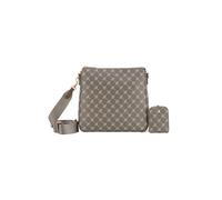 Umhängetasche JOOP "Umhängetasche Cortina 1.0 Jasmina Shoulderbag mvz", Damen, Gr. B/H/T: 25cm x 25cm x 6cm 0, grün (grün (burnt olive)), Obermaterial: 100% Kunstleder synt.leather. Futter: 100% Baumw