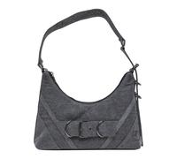 Umhängetasche KARL KANI "Karl Kani Og Kani Denim Shoulder Bag", Damen, Gr. onesize, grau, Baumwolle, unifarben, Taschen Umhängetasche (88672147-0) grau