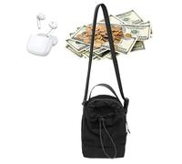 Umhängetasche - Kompaktes Flammenpaket, Coregne Geschirr | Gürtel für die Telefonbrieftasche, Reißverschlusstasche, ideal für lässige Reisen, Abenteuer für V, Schwarz, riferimento alla