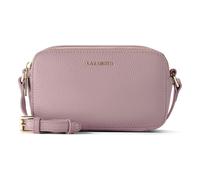 Umhängetasche LAZAROTTI "Bologna Leather Umhängetasche Camera-Bag Leder Double-Zip 18 cm", Damen, Gr. B/H/T: 6cm x 11cm, roségold, Leder, Taschen Umhängetasche (12736032-0) roségold