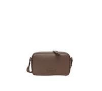 Umhängetasche MARC O'POLO "aus einer Lederalternative aus recyceltem Polyester", Damen, Gr. B/H/T: 23cm x 14cm x 6cm, faded braun, Polyester, unifarben, Taschen Umhängetasche (13329868-0) faded braun