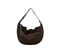 Umhängetasche MARC O'POLO "im Slouchy-Shape mit festem Boden", Damen, Gr. B/H/T: 13cm x 26cm x 13cm, shaded braun, Leder, unifarben, Taschen Umhängetasche (77117967-0) shaded braun