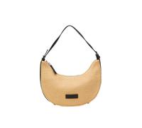 Umhängetasche MARC O'POLO "in Raffia-Bast-Optik", Damen, Gr. B/H/T: 31cm x 17cm x 7cm, beige (m781), Baumwolle, Polypropylen, unifarben, Taschen Umhängetasche (82000668-0) m781