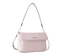 Umhängetasche MARCO TOZZI, Damen, Gr. B/H/T: 32cm x 25cm x 3cm, rose, Lederimitat, unifarben, Taschen Umhängetasche, Damen Handtasche, Schultertasche mit Logoschriftzug (61966852-0) rose