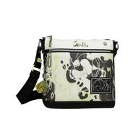 Umhängetasche mit Fronttasche von Memories - Urban Design mit verstellbarem Griff | Innen gefüttert und Taschen | Maße: 28 x 24 x 8 cm, Mehrfarbig