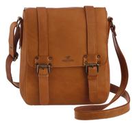 Umhängetasche MUSTANG "Gonesse", Damen, Gr. B/H/T: 23cm x 29cm x 9cm, braun (cognac), Leder, Taschen Umhängetasche, Handtasche, Citybag, Tragetasche (54146638-0) cognac