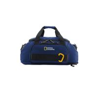 Umhängetasche NATIONAL GEOGRAPHIC "EXPLORER III", Damen, Gr. B/H/T: 60cm x 31cm, blau, Kunstfaser, Taschen Umhängetasche, aus recycelten PET-Flaschen (94135122-0) blau