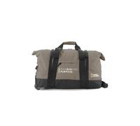 Umhängetasche NATIONAL GEOGRAPHIC "Pathway", Damen, Gr. B/H/T: 59cm x 29cm, grün (khaki), Kunstfaser, Taschen Umhängetasche, aus recyceltem Polyester (61462657-0) khaki