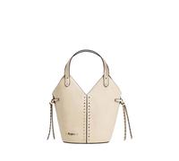 Umhängetasche PEPE JEANS "crossbody bag CANDICE JAM", Damen, Gr. onesize, beige (candle weiß), 100% Polyurethan, Taschen Umhängetasche (90984356-0) candle weiß