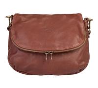 Umhängetasche PIKÉ, Damen, Gr. B/H/T: 29cm x 24cm x 8cm onesize, braun, Leder, gepflegt, Taschen Umhängetasche, echt Leder, Made in Italy (192637-0)