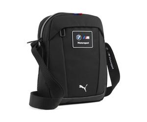 Umhängetasche PUMA "BMW M Motorsport 2,5 l Tragetasche Erwachsene", Damen, Gr. B/H/T: 25cm x 20cm x 6cm onesize, schwarz, Polyester, Taschen Umhängetasche (15962315-0) schwarz