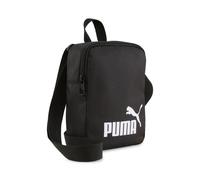 Umhängetasche PUMA "PHASE PORTABLE", Gr. B/H/T: 15,5cm x 20cm x 6cm, schwarz (puma schwarz), Obermaterial: 100% Polyester, unifarben, Taschen Umhängetasche, sportlicher Stil, mit verstellbarem Schulte