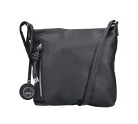 Umhängetasche RIEKER, Damen, Gr. B/H/T: 25cm x 60cm x 26cm, schwarz, Taschen Umhängetasche, Schultertasche, Damen Handtasche mit Außenfächer (96199915-0)