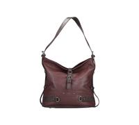 Umhängetasche RIEKER, Damen, Gr. B/H/T: 31cm x 30cm x 15cm, weinrot, Lederimitat, Taschen Umhängetasche, Damen Beuteltasche, Schultertasche, Henkeltasche (48591343-0) weinrot
