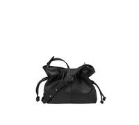Umhängetasche "Simona", Damen, Gr. B/H/T: 30cm x 20cm x 9cm, schwarz, Nappaleder, MARC O'POLO ACCESSORIES, unifarben, Taschen Umhängetasche, Beuteltasche, Hobobag, Schultertasche mit Zugband (60055644