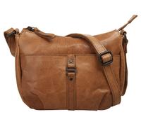 Umhängetasche SPIKES & SPARROW, Damen, Gr. B/H/T: 21cm x 17cm x 7cm onesize, braun (cognac), Leder, unifarben, Taschen Umhängetasche, echt Leder (38851527-0) cognac