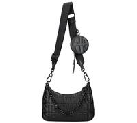 Umhängetasche STEVE MADDEN "STEVE MADDEN Taschen Lederimitat", Damen, Gr. onesize, schwarz, schwarz, Lederimitat, Taschen Umhängetasche (94068414-0) schwarz, schwarz