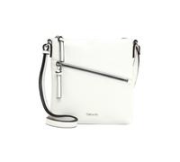 Umhängetasche TAMARIS "Umhängetasche TAS Alessia", Damen, Gr. B/H/T: 22cm x 22cm x 2cm 0, weiß (weiß 300), Polyurethan, Taschen Umhängetasche (36445629-0) weiß 300