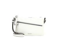 Umhängetasche TAMARIS "Umhängetasche TAS Alessia", Damen, Gr. B/H/T: 23cm x 15cm x 2cm 0, weiß (weiß 300), Polyurethan, Taschen Umhängetasche (55252639-0) weiß 300