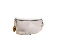 Umhängetasche TAMARIS "Umhängetasche TAS Karen", Damen, Gr. B/H/T: 25cm x 17cm x 5cm 0, beige (ecru 320), Polyurethan, Taschen Umhängetasche (45448966-0) ecru 320