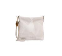 Umhängetasche TAMARIS "Umhängetasche TAS Karen", Damen, Gr. B/H/T: 26cm x 26cm x 5cm 0, beige (ecru 320), Polyurethan, Taschen Umhängetasche (67012523-0) ecru 320