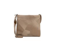 Umhängetasche TAMARIS "Umhängetasche TAS Karen", Damen, Gr. B/H/T: 26cm x 26cm x 5cm 0, beige (sand 420), Polyurethan, Taschen Umhängetasche (93333633-0) sand 420