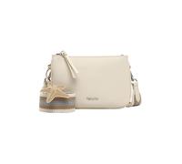 Umhängetasche TAMARIS "Umhängetasche TAS Kea", Damen, Gr. B/H/T: 24cm x 16cm x 5cm 0, beige (beige 400), Polyurethan, Taschen Umhängetasche (44052350-0) beige 400