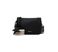 Umhängetasche TAMARIS "Umhängetasche TAS Kea", Damen, Gr. B/H/T: 24cm x 16cm x 5cm 0, schwarz (schwarz 100), Polyurethan, Taschen Umhängetasche (28374134-0) schwarz 100