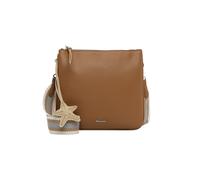 Umhängetasche TAMARIS "Umhängetasche TAS Kea", Damen, Gr. B/H/T: 28cm x 26cm x 4cm 0, gelb (sahara 920), Polyurethan, Taschen Umhängetasche (59175906-0) sahara 920