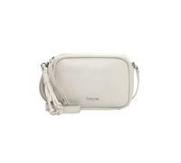 Umhängetasche TAMARIS "Umhängetasche TAS Keona", Damen, Gr. B/H/T: 21cm x 15cm x 8,5cm 0, beige (ecru 320), Polyurethan, Taschen Umhängetasche (70378222-0) ecru 320