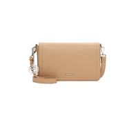 Umhängetasche TAMARIS "Umhängetasche TAS Kim", Damen, Gr. B/H/T: 24cm x 14cm x 4,5cm 0, beige (sand 420), Polyurethan, Taschen Umhängetasche (15784612-0) sand 420