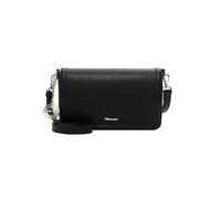 Umhängetasche TAMARIS "Umhängetasche TAS Kim", Damen, Gr. B/H/T: 24cm x 14cm x 4,5cm 0, schwarz (schwarz 100), Polyurethan, Taschen Umhängetasche (40259313-0) schwarz 100