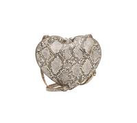 Umhängetasche TAMARIS "Umhängetasche TAS Kimberlie", Damen, Gr. B/H/T: 21cm x 18cm x 2,5cm 0, beige (sand snake 497), Polyurethan, Taschen Umhängetasche (45329446-0) sand snake 497